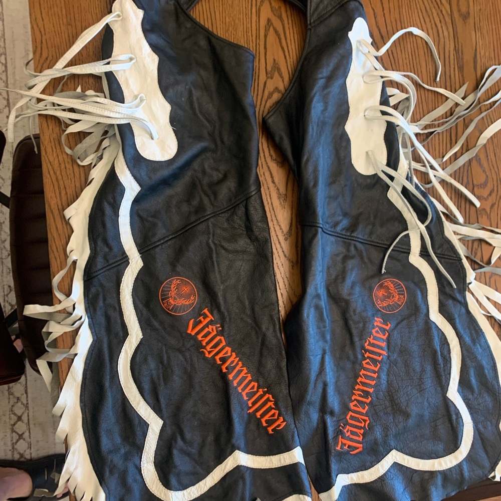 Jagermeister Black Leather Pants - Picture 11 of 16